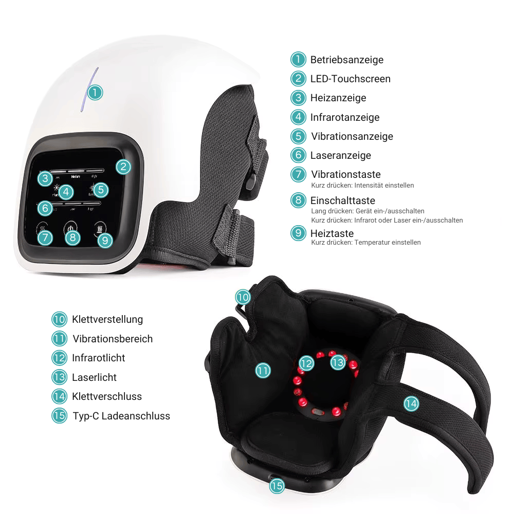 3-in-1 Knie-Therapiegerät