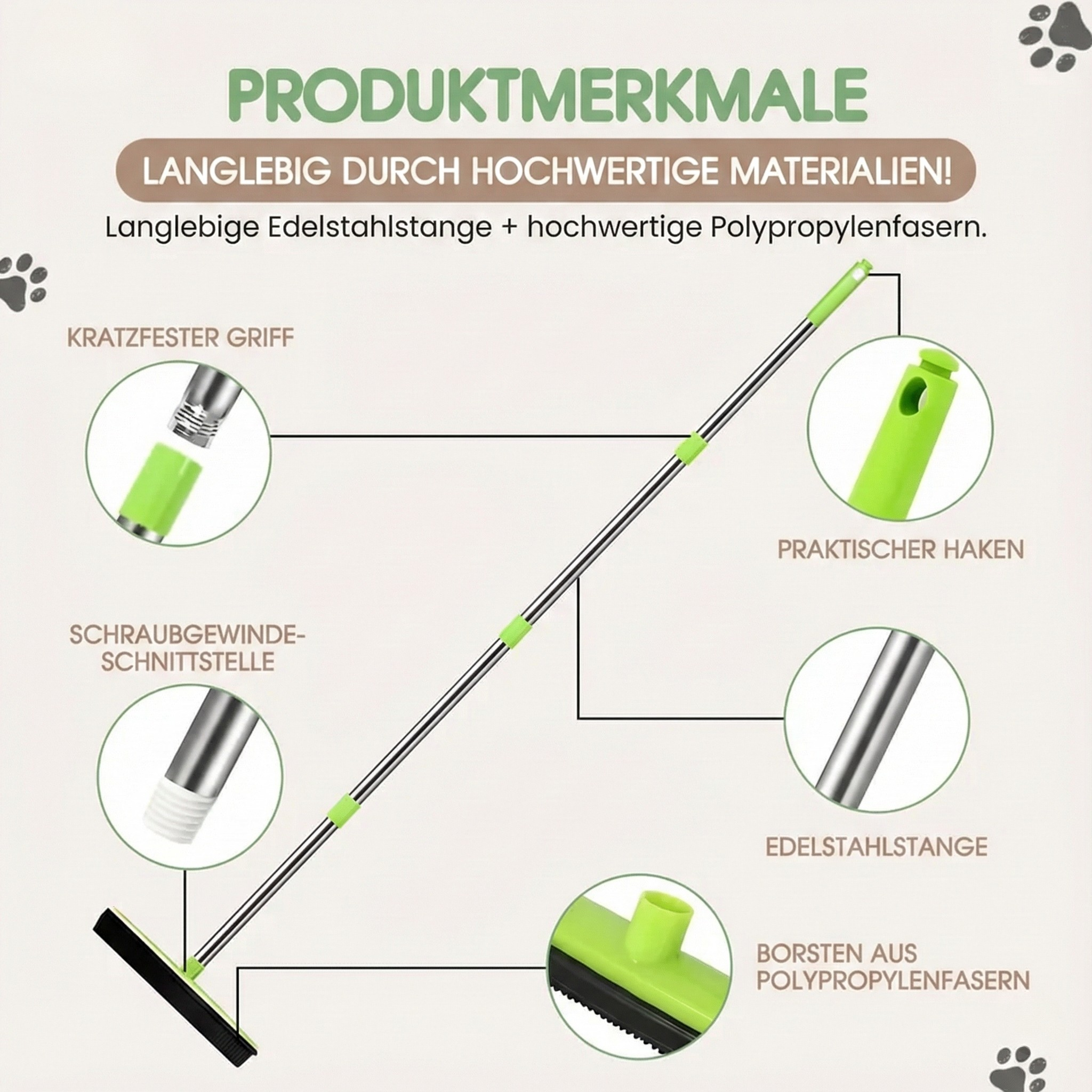 FellFix™ - Gummibesen für Tierhaare